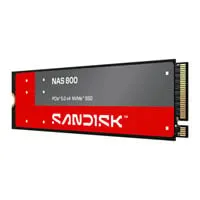 7.68TB SANDISK NAS 800 SSD, M.2 (2280), PCIe 5.0 (x4) NVMe, 14900MB/s Read, 13000MB/s Write, 2200k / 2100k IOPS