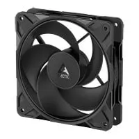 120mm Arctic P12 Pro Reverse PWM Fan, Black, 5 Reverse Blades, 3000RPM, 73CFM, FD Bearing, 4-pin PWM