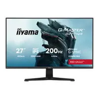 27" iiyama G-Master G2771QS-B1 Monitor, Fast-IPS, 2560 x 1440, 10-Bit, 0.5ms, 200Hz, 1200:1, 350cd/m², HDMI / DP