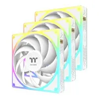 140mm Thermaltake TOUGHFAN EX 140 ARGB Sync, White, 9 Blade, Hydraulic Bearing, 2000RPM, 94.43CFM, 3.04mm H2O, 3pk