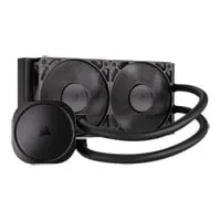 CORSAIR NAUTILUS 240 RS AIO CPU Cooler, Black, 2x 120mm RS120 Fans , Copper Coldplate, Aluminium Radiator, Intel/AMD