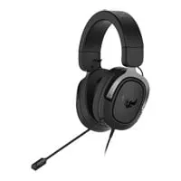 ASUS TUF GAMING H3 Headset, Gun Metal, 50mm Drivers, 3.5mm 4-pole, for PC, PS4, Xbox One, Switch and Mobile