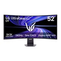 52" LG UltraGear evo G9 Monitor, VA, 1000R, 5120 x 2160, 240Hz, FreeSync Premium, 1ms, DisplayHDR 600, HDMI 2.1 / DP 2.1