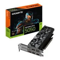 Gigabyte NVIDIA GeForce RTX 5050 OC Low Profile 8GB GDDR6 Ray-Tracing Graphics Card, DLSS 