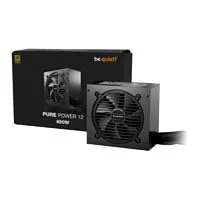 850W be quiet! Pure Power 12, PCIE 5.1 80PLUS Gold Wired PSU, Single Rail, 70.8A +12V, Black, ATX 3.1 PSU