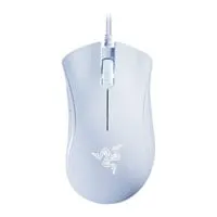 Razer DeathAdder Essential Mouse, White, Optical Sensor, Mechanical Switches, 6400dpi, 5 Programmable Buttons