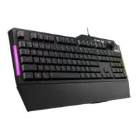 ASUS TUF Gaming K1 RGB Keyboard, Tactile TUF Gaming Switches, 19-Key Rollover, Programmable Keys, Detachable Wrist Rest
