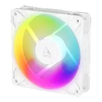 120mm Arctic P12 Pro Reverse ARGB PWM Fan, White, 5 Reverse Blades, 3000RPM, 73CFM, FD Bearing, 4-pin PWM