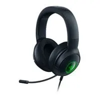 Razer Kraken X V3 Headset, Black, 40mm TriForce Drivers, HyperClear Cardioid Mic, USB Type-A, Razer Chroma RGB
