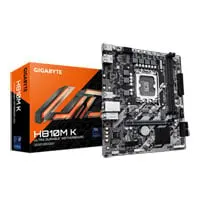 Gigabyte H810M K, Intel B860, LGA 1851, DDR5, PCIe 4.0, 1x M.2, GbE, USB 3.2 Gen1, Intel XMP, mATX