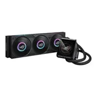 ASUS ROG STRIX LC IV 360 ARGB LCD AIO Hydro CPU Cooler, Black, 5.08" LCD Screen, 3x 120mm Integrated Fans, Intel / AMD