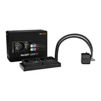 be quiet! Silent Loop 3 240mm AIO Cooler, ARGB, 2 x Silent Wings 4 PWM Fans, Aluminium Radiator, Intel/AMD