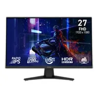 27" MSI MAG 274F Monitor, Rapid IPS, 1920 x 1080, 0.5ms, 200Hz, Adaptive Sync, HDR Ready, 1000:1, 300cd/m², HDMI / DP