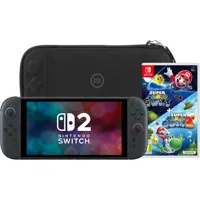 Nintendo Switch 2 (2026) + Super Mario Galaxy 1+2 + BlueBuilt Beschermhoes