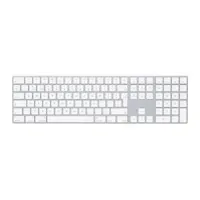 Apple Magic Scissors Keyboard - Wireless Connectivity - Bluetooth - Silver, White - English (UK) - Compatible with Computer (Mac, iOS) - QWERTY Keys Layout