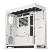 HAVN HS420, White, Mid Tower PC Case w/ Tempered Glass Window, 11 Fan Mounts, E-ATX / ATX / MicroATX / Mini-ITX