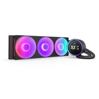 NZXT Kraken Elite 360 V2 (2024) RGB IPS LCD AIO Liquid Cooler - Black - RL-KR36E-B2