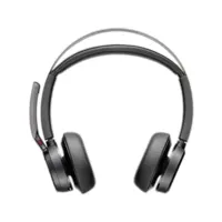 HP Poly Voyager Focus 2 On Ear Bluetooth Wireless Headset with Charging Stand