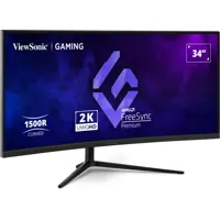 ViewSonic VX3418C-2K 34" VA QHD UltraWide 180Hz 1ms Curved Gaming Monitor