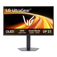 27" LG UltraGear OLED 27GX790B-B Gaming Monitor, OLED, 2560 x 1440, 540Hz / 720Hz, Dual Mode, 0.02ms, HDMI / DP