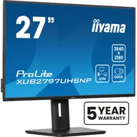 iiyama ProLite XUB2797UHSNP-B1 27" Class 4K UHD LED Monitor - 16:9 - Matte Black