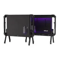 eBlaztr Portable Desktop Chassis, Open-Air, Supports upto 25" Monitors, Foldable Legs, USB 3.0 / 2.0, RJ45, mITX