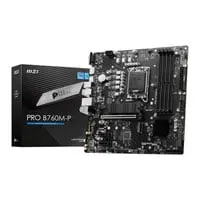 MSI PRO B760M-P, Intel B760, LGA1700, DDR5, SATA3, PCIe 4.0, 2x M.2, GbE, USB 3.2 Gen2, mATX