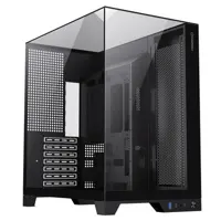 CiT Infinity Plus Black ATX Three-Sided Tempered Glass Gaming Case - CSGMXINFINITYPLUSBLK