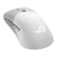 ASUS ROG Keris Wireless/Wired Aimpoint Gaming Mouse, White, ROG AimPoint Sensor, 36000dpi, 5 Buttons, USB/BT/2.4GHz