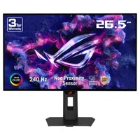 27" ASUS ROG Strix XG27AQDMGR Gaming Monitor, WOLED, 2560 x 1440, 240Hz, FreeSync, 0.03ms, HDR, HDMI 2.1 / DP 1.4
