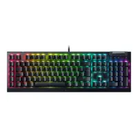 Razer BlackWidow V4 X RGB Green Switch Mechanical Gaming Keyboard - Black