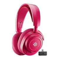 Steelseries Arctis Nova 7 Gen 2 Headphones, Magenta, Over-Ear, 40mm Neodymium Drivers, Bidirectional Mic, 2.4GHz / BT
