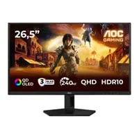 26.5" AOC Q27G41ZDF, QD-OLED, 2560 x 1440, 0.03ms, 240Hz, 400cd/m², G-Sync Compatible, HDR10, HDMI 2.0 / DP 1.4