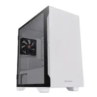 Thermaltake S100 TG Snow, Tempered Glass Micro Chassis, 120mm Fan, USB 3.0, USB 2.0, mATX/mITX