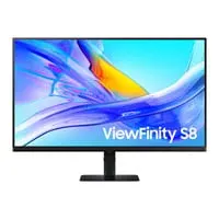 32" Samsung ViewFinity S8 LS32D800U Monitor, VA, 4K 3840x2160, 5ms, 60Hz, 350 cd/m², 3000:1, HDR, HDMI / DP / USB-C