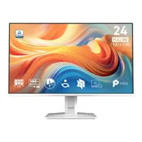 24" MSI PRO MP243W E14 Monitor, IPS, 1920x1080, 144Hz, Adaptive Sync, 1ms, HD Ready, HDMI 1.4b / DP 1.2a