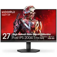 KOORUI G2711P 27" Fast IPS 200Hz 1ms FHD Gaming Monitor