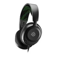 Steelseries Arctis Nova 1X Headphones, Black, Over-Ear, 40mm Neodymium Drivers, Bidirectional Mic, 3.5mm