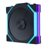 120mm Lian Li Uni Fan SL Flex, Black, 7 Blade, 2000RPM, 66.5CFM, FD Bearing, PWM + ARGB, L-Connect 3