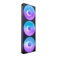NZXT F360 RGB Core 120mm Pc Case Fans Black - Triple Pack