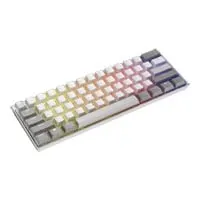 CORSAIR CLIPPER PRO MINI 60 Hall Effect Gaming Keyboard, 60%, White, RGB, MGX Hyperdrive Core Switches, USB, UK