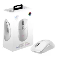 MSI VERSA 300 WIRELESS 8,000 DPI 60g PixArt Sensor Gaming Mouse - White