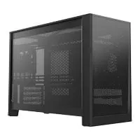 Montech TEN Chassis, Black, MicroATX Tower, 1 x 92mm Fan, Modular Multiple Modes, USB 3.2 Gen2x2 / 3.5mm, mATX / mITX