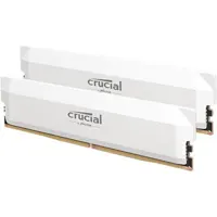Crucial Pro 32GB (2x16GB) DDR5 6400MHz CL38 Desktop RAM Kit White - CP2K16G64C38U5W