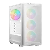 be quiet! Pure Base 501 LX, White, Mid Tower, 3 x 120mm ARGB Fans + 1 x 140mm ARGB Fan, USB 3.2 Gen2, ATX / mATX / mITX