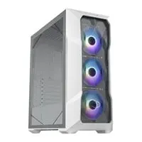 Cooler Master MasterBox TD500 Mesh V2 White Chassis, ARGB, 3x 120mm Fans, EATX / ATX / mATX / mITX