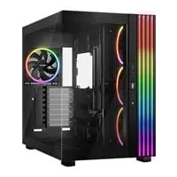 be quiet! Light Base 900 FX, Black, Full Tower w/ Tempered Glass Window, 4x ARGB Fans, ARGB Strip, USB Type-C, ATX/mATX