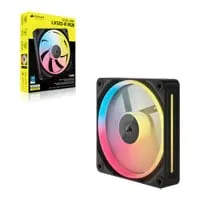 CORSAIR iCUE LINK LX120-R 120mm Reverse Expansion, Black, 1x 120mm, Reverse Fan Blades, Magnetic Dome, iCue Link