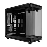 Cooler Master MasterFrame 360 Panorama Chassis, Black, Mid Tower, USB-C / USB-A, 3.5mm, Back-Connect, ATX / mATX / mITX