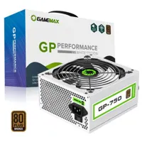 GameMax GP750 White 750W 80+ Bronze Rated PSU - GP-750-WHT